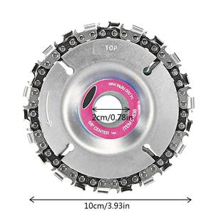 Disco <span class=keywords><strong>de</strong></span> amoladora <span class=keywords><strong>de</strong></span> 100mm, 4 pulgadas, 22 <span class=keywords><strong>dientes</strong></span>, herramienta <span class=keywords><strong>de</strong></span> tallado <span class=keywords><strong>de</strong></span> madera para amoladora angular - Product Image 3