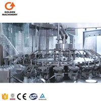 Machine de remplissage d'eau automatique à contrôle de précision pour les petites et moyennes entreprises, usine d'embouteillage