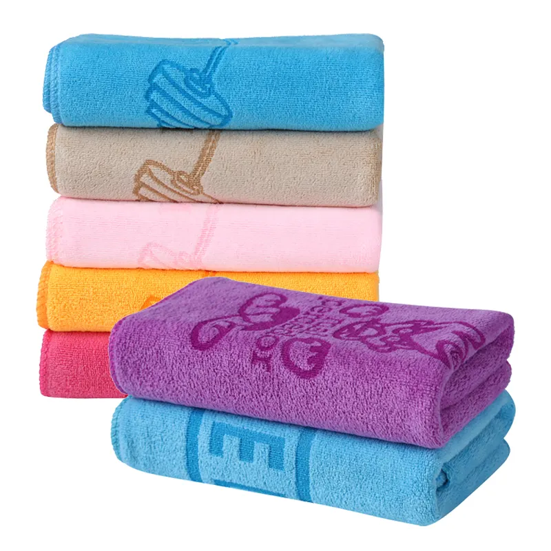 Magic Super Absorbent Microfiber Quick Dry Weft knitted towel 400gsm 35*75cm Laser printing