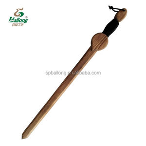 ดาบของเล่นโจรสลัดสำหรับเด็กงานฝีมือทำจากไม้สนโลโก้ตามสั่ง - Product Image 5