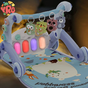 Tappetino Attività Multifunzione 6 in <span class=keywords><strong>1</strong></span> Yrb Baby con Pianoforte a Pedali, Musica e Luci, Girello per Bambini - Product Image 2