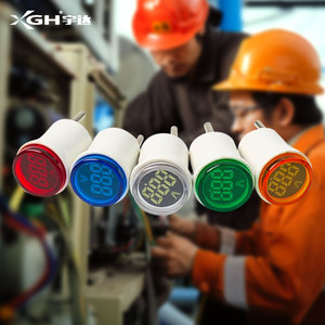 Ac 220V 50 ~ 500V vôn kế chỉ số mét 30 mét vuông EU cắm LED Kỹ Thuật Số Màn Hình Điện áp chỉ số dòng điện electrica <span class=keywords><strong>Tester</strong></span> - Product Image 1