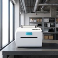Imprimante d'étiquettes thermiques LAN ZJprinter 8610, imprimante de codes-barres, imprimante de bordereaux d'expédition, fonction de retour de papier 35-80 mm pour Android, iOS, Windows