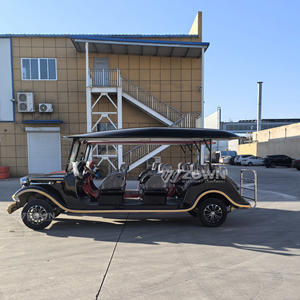 Voiture électrique classique du fabricant professionnel pour visiter la voiturette de golf vintage New Energy avec 4 roues - Product Image 4