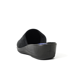 Premium Wedge Heel <strong>Felt</strong> Slippers Custom Pattern Slip-On <strong>Clogs</strong> for Indoor &amp; Outdoor Wholesale Customizable Mules - Product Image 3