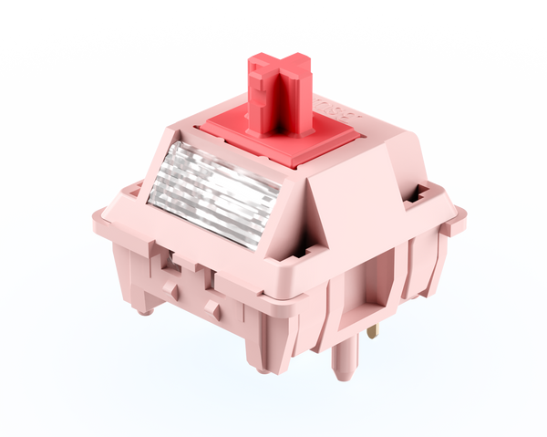 Bsun Sakura Light / Light Cherry Linear Switches 5 Pins Mechanical Keyboard Factory Switch