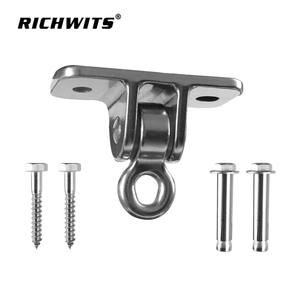 Crochets de suspension et accessoires en acier inoxydable, plaque de suspension pour yoga, boucle de fixation pour entraîneurs en suspension - Product Image 4