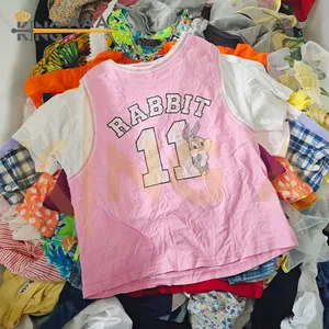 เสื้อผ้า<span class=keywords><strong>มือ</strong></span><span class=keywords><strong>สอง</strong></span>สำหรับเด็ก100กก. สต็อกยี่ห้อ USA - Product Image 1
