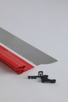 Nouveau produit 2026 : Spatule rigide en plastique PP, tête de marteau, pour décalcomanies, papier peint, outil de raclage pour la pâtisserie