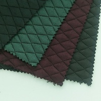 Tissu polaire à coquille souple de haute qualité 98% Poly 2% Spandex Suede Space Dye