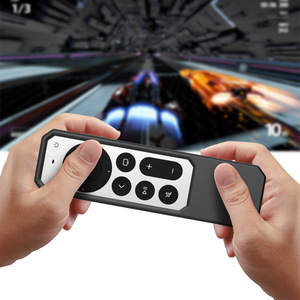 Étui en silicone pour télécommande universelle Apple TV 4K, couverture complète, étanche, noir - Product Image 2
