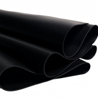 Feuille de caoutchouc vulcanisé sur mesure pour usage industriel, épaisseur 3 mm, NBR, EPDM, néoprène, SBR, silicone, en rouleau pour extérieur