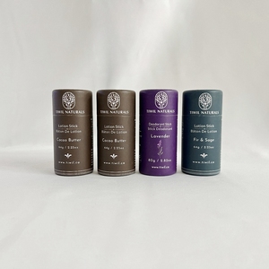 Customized 10ml Biodegradable Kraft Paper Tube Eco-Friendly Handmade Lip Balm <b>Deodorant</b> <b>Stick</b> Recyclable Packaging Box Excellent - Product Image 2