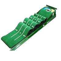 Tapis d'entraînement de golf portable et léger en caoutchouc pour l'amélioration du swing à domicile