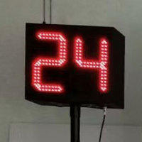 Temporizador de Cuenta Regresiva de Estilo Simple con Una Sola Fila de LED de 12/14/24/30 Segundos para Cancha de Baloncesto, Equipo de Entrenamiento