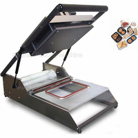 Scelleuse manuelle de barquettes HS-300 pour l'emballage d'aliments prêts à consommer – Machine de thermoscellage pratique pour barquettes en plastique