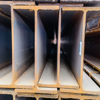 Ipe 220/240/300/360/450/600 Hea 260 Hea 200 acier de construction laminé à chaud H poutres tailles Astm Compatible flexion coupe soudage