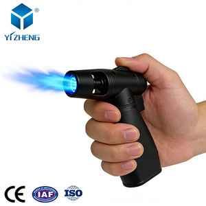 Prix usine Portable gros cigare coupe-vent rechargeable Jet flamme gaz butane cigarette fumée torche briquet - Product Image 2