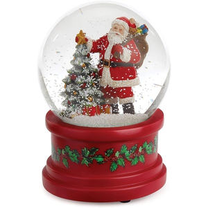 BSCI Factory Christmas Snow <strong>Globe</strong> <strong>Snowman</strong> and Friends Snow <strong>Globe</strong> with LED Lighting - Product Image 4