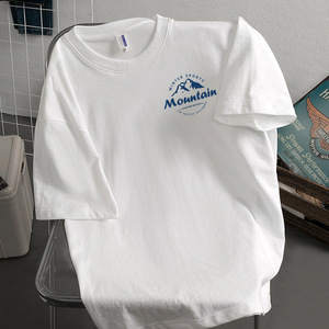 T-<span class=keywords><strong>shirt</strong></span> d'été décontracté à manches mi-longues pour femmes 100% coton avec imprimé dessin animé coupe ample XXS XS taille pour - Product Image 3