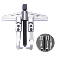Extractor de Engranajes Manual de 2 Mordazas Tipo Barra, Herramienta de Extracción de Rodamientos y Ruedas, Kit de Herramientas de Desmontaje de Poleas y Engranajes de Alta Resistencia para Extraer Engranajes OEM