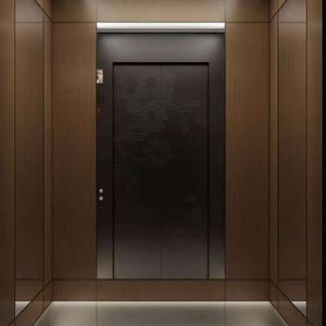 Ascenseur de passagers moderne en acier inoxydable à entraînement AC, traction sans engrenages, facile à utiliser, capacité de 400 kg pour usage hôtelier et résidentiel - Product Image 5