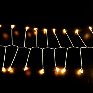 Led Christmas String <strong>Lights</strong> Firecracker <strong>Copper</strong> <strong>Wire</strong> <strong>Lights</strong> with Wedding Decoration Backdrop - Product Image 3