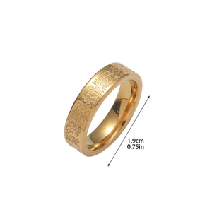 Bague <span class=keywords><strong>Mylove</strong></span> pour Femme, Tendance, en Acier Inoxydable, Arabe Musulmane, Religieuse, Coran, Islam, Vente en Gros Anillos de Acero - Product Image 5