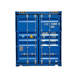 ตู้คอนเทนเนอร์ 40HQ สีงาช้าง ใหม่ พร้อมใช้งานสำหรับขนส่งสินค้า พร้อมแผ่น CSC - Product Image 1