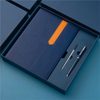 Carnet de notes professionnel multifonctionnel en similicuir sérigraphié Siyi New A5 avec feuilles mobiles et papier Dorland – Coffret cadeau promotionnel