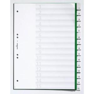 DURABLE - 6222-05 Divisor A4 15 llaves termoselladas con orificio de índice 60/80 + 80x80x80mm, productos de organización y archivo verdes - Product Image 2