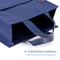 Porte-documents professionnel A4 avec rabat, sacs de rangement, classeur de documents, papeterie d'étude, portefeuille simple et élégant, vente en gros d'usine