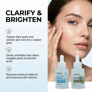 Sérum facial liquide éclaircissant anti-rides WNU OEM à l'arbutine et à la vitamine C, hydratant, à la nicotinamide et à l'<span class=keywords><strong>acide</strong></span> hyaluronique pour le visage, le cou, les mains et la <span class=keywords><strong>peau</strong></span> - Product Image 5