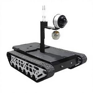 Chasis de Robot Tanque de Seguridad Inteligente WD al Mejor Precio, con Controlador de Doble Tracción, Amortiguador de 24V, Orugas de Goma - Product Image 4