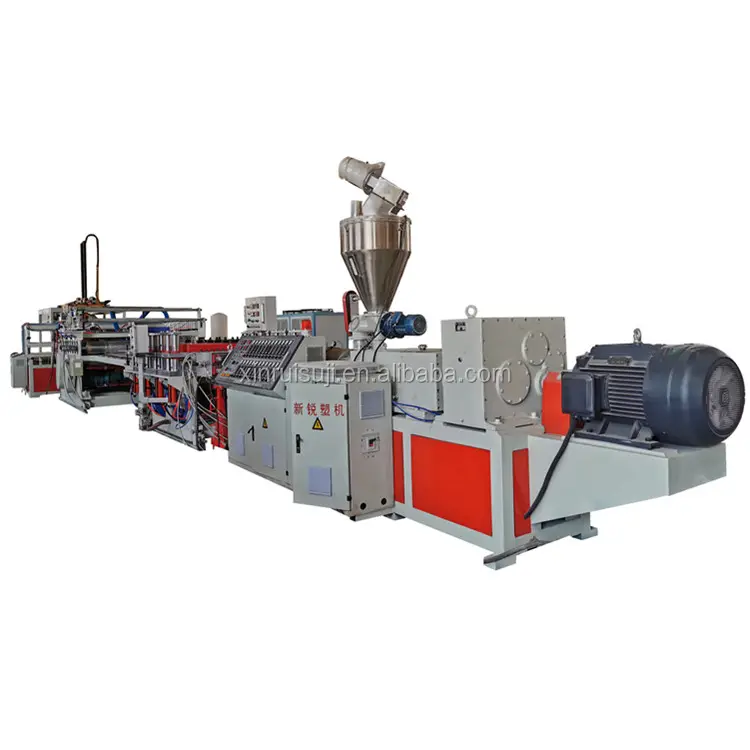 pvc plate production line plastic foam board machine