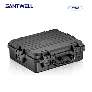 Étui rigide imperméable en PP noir pour outils 51x41x15 cm, étui de transport et de protection, logo personnalisé - Product Image 6