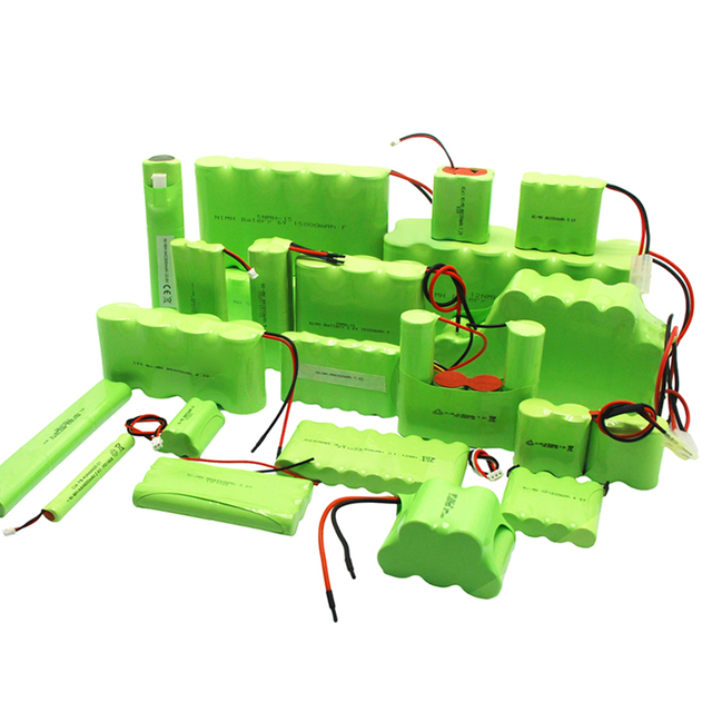 NiMH Battery Pack Rechargeable Ni-mh 2.4V 3.6V 4.8V 6V 7.2V 8.4V 9.6V 10.8V 12V 14.4V 18V 24V AA AAA C D SC F Ni Mh Battery