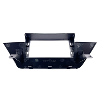 Meihua grosir bingkai Mobil untuk BMW-X1 2010-2015 kontrol pusat dasar navigasi bingkai 12.3 "Android Set Bingkai