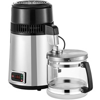 Distillateur d'eau pure électrique WeWork 4L/6L 750W en acier inoxydable pour usage domestique, dentaire et de laboratoire
