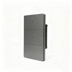 Interruptor de Pared de 3 Botones YuHe Group, Control Táctil, Wi-Fi, Diseño Minimalista, IP20, 16A, 230V, Material de PC - Product Image 4