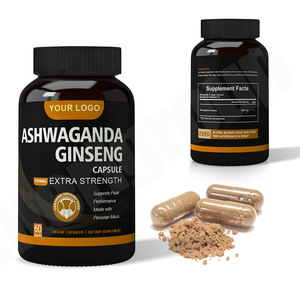 Oem bổ sung Hàn Quốc nhân sâm <span class=keywords><strong>Panax</strong></span> nhân sâm chiết xuất từ rễ viên nang 500mg Nhân Sâm viên nang - Product Image 6