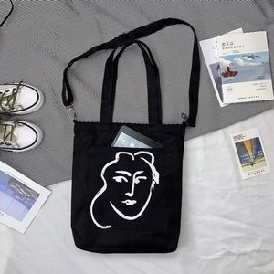 Sac fourre-tout en toile de coton écologique réutilisable de créateur, noir, avec logo personnalisé imprimé – Offre Spéciale - Product Image 1