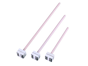 Termopar de Platino Rodio Tipo B de 1800°C, 300mm, Cables de 0.3mm, Sensor de Temperatura Tipo S - Product Image 3