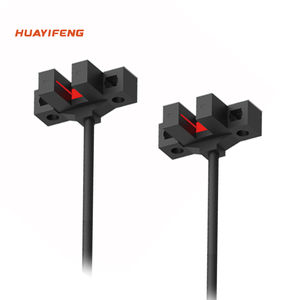 Huayifeng DC5 ~ 24V L <span class=keywords><strong>forme</strong></span> 5mm distance de détection 4 fils NPN PNP creux capteur photoélectrique niveau de protection IP50 - Product Image 6