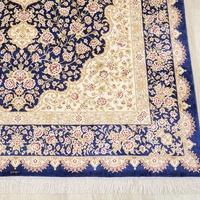 152x244cm tapis en soie personnalisés noués à la main grande taille grands tapis doux intérieur pour salon grands tapis persans