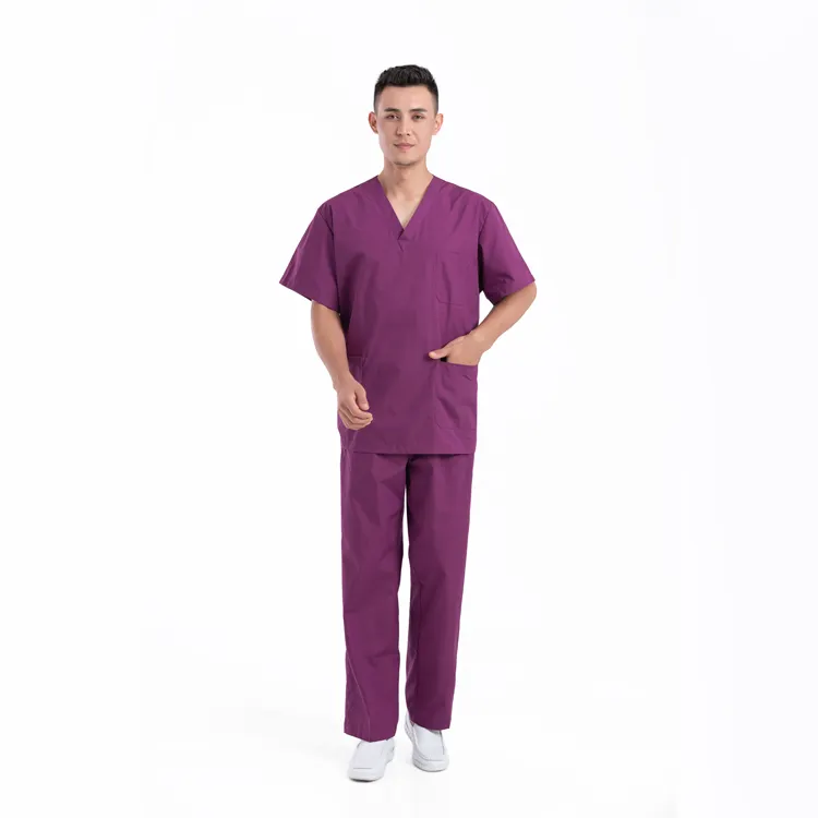 Meilleur ensemble de gommes personnalisées en Polyester, rayonne, Spandex, blouses extensibles, uniformes d'infirmière d'hôpital, blouses médicales