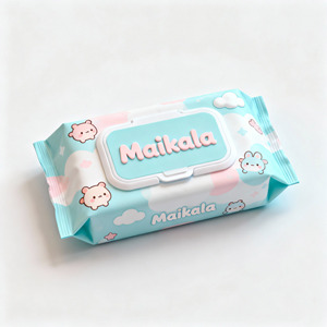 ผ้าเช็ดทำความสะอาดเด็กแรกเกิดแบบนุ่มพิเศษ ผลิตจากน้ำบริสุทธิ์ ย่อยสลายได้ตามธรรมชาติ ไม่ถักทอ ได้รับการรับรองมาตรฐาน CE ISO นุ่มเป็นพิเศษ 56 ชิ้น/ถุง - Product Image 3