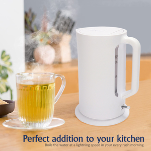 Bouilloire électrique en plastique avec <span class=keywords><strong>chauffe</strong></span>-eau, <span class=keywords><strong>corps</strong></span> finition mate, capacité 1,7 L - Product Image 5