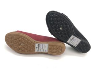 Zapatos planos antideslizantes de piel sintética para mujer, calzado profesional, negro - Product Image 6