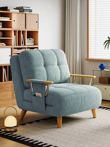 High Quality Modern Convertible <b>Single</b> Sofa <b>Bed</b> Small Size Apartment Sleeper Foldable Sofa <b>Bed</b> for Living Room Sofa Chair - Product Image 1